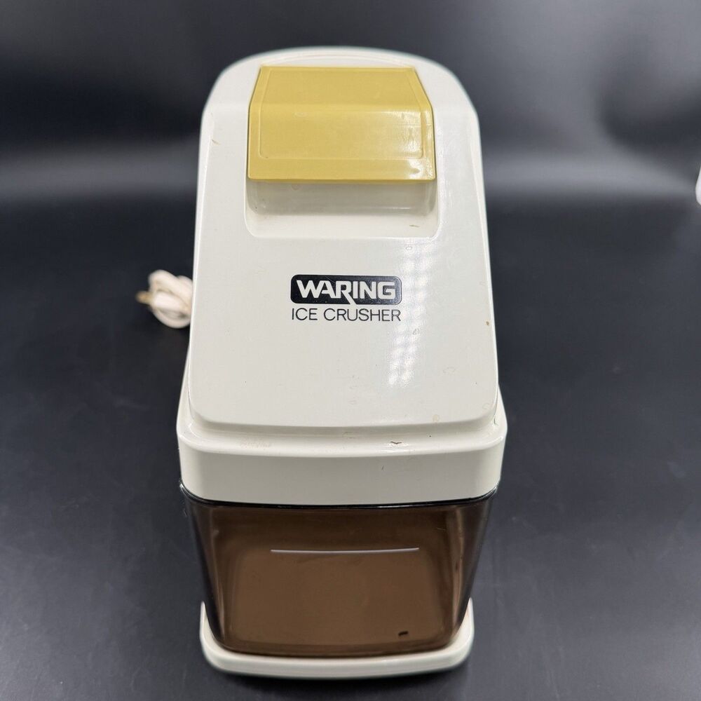 VTG Waring Ice Crusher Machine Electric Kitchen Appliance 11CR10 *TESTED*